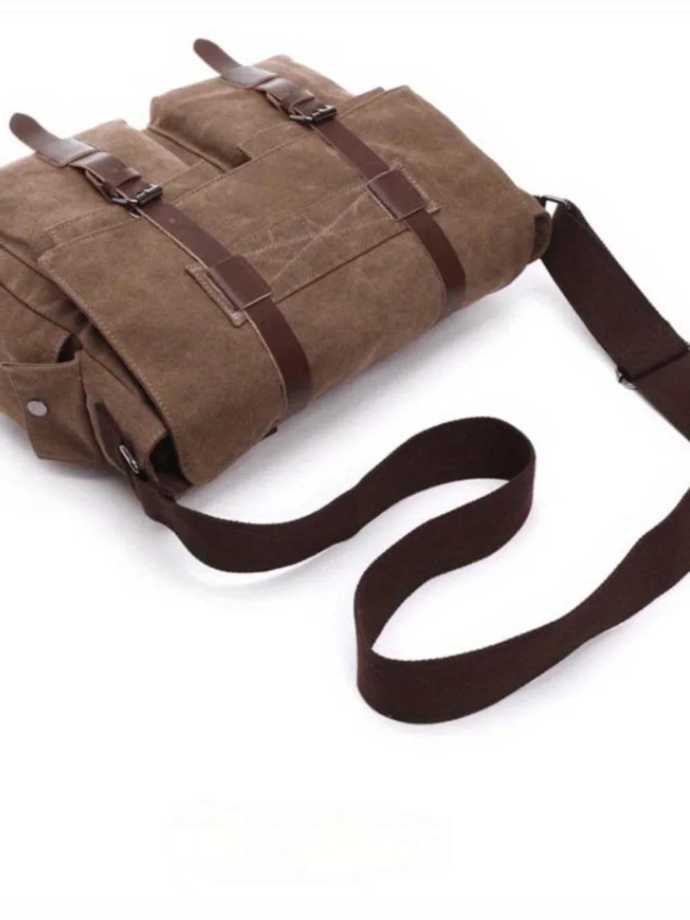 Canvas Retro Crossbody Bag Adjustable Strap Messenger